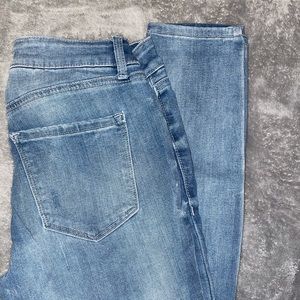 Light Wash Skinny Jeans